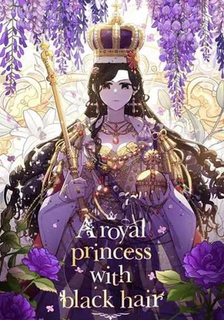 A Royal Princess With Black Hair